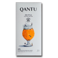 Qantu Chocolate Like an IPA! Hops Infused Milk chocolate 60%(50g)